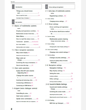 toyota voxy 2022 navigation & multimedia system manual in english